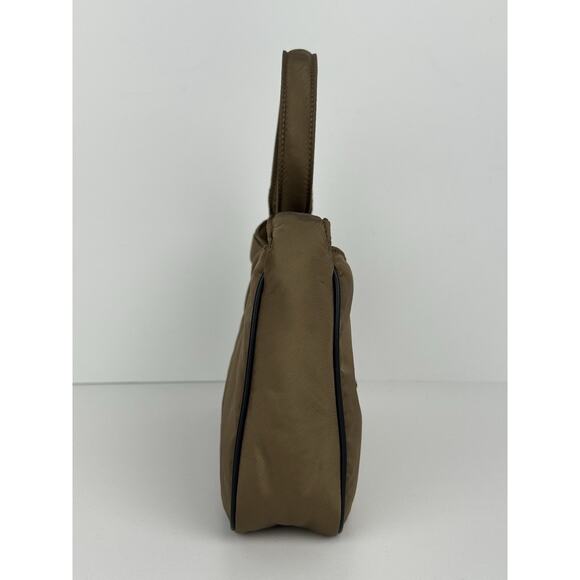 Saint Laurent Le 5 À 7 Hobo Bag Green Econyl Nylon with Bronze Hardware C-6 - Picture 5 of 16